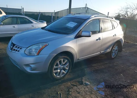 2011 Nissan Rogue Sv из США, поврежденный, VIN JN8AS5MV2BW677587